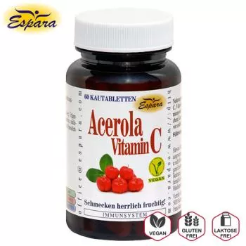 Espara Acerola-Vitamin C 60 Kautabletten