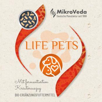 Preview: MikroVeda LIFE PETS Bio Ergänzungsfuttermittel