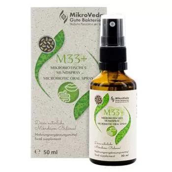 M33+ Mikrobiotisches Mundspray 50 ml