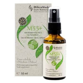 Preview: M33+ Mikrobiotisches Mundspray 50 ml