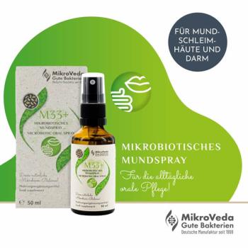Preview: M33+ Mikrobiotisches Mundspray 50 ml