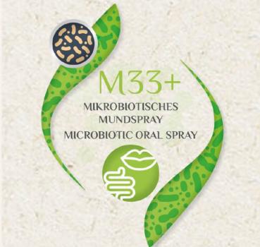 Preview: M33+ Mikrobiotisches Mundspray 50 ml