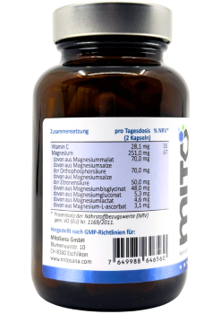 Preview: Mitocell Magnesium Komplex 60 Kapseln