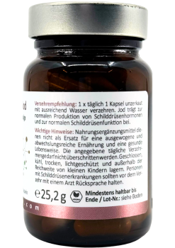 Preview: Mitocell Jod 150 aus Kelp 60 Kapseln