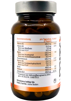 Preview: Mitocell Vitamin B Komplex forte 60 Kapseln