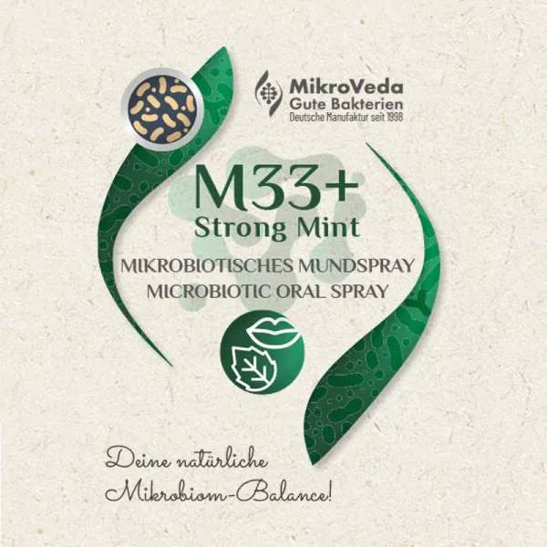 M33+ Strong Mint Mundspray