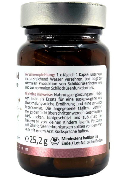Mitocell Jod 150 aus Kelp 60 Kapseln